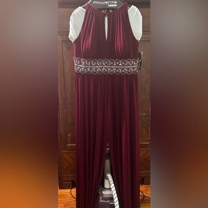 R&M Richards dress Merlot 16